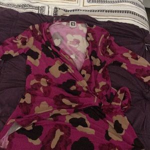 Side tie Anne Klein work shirt